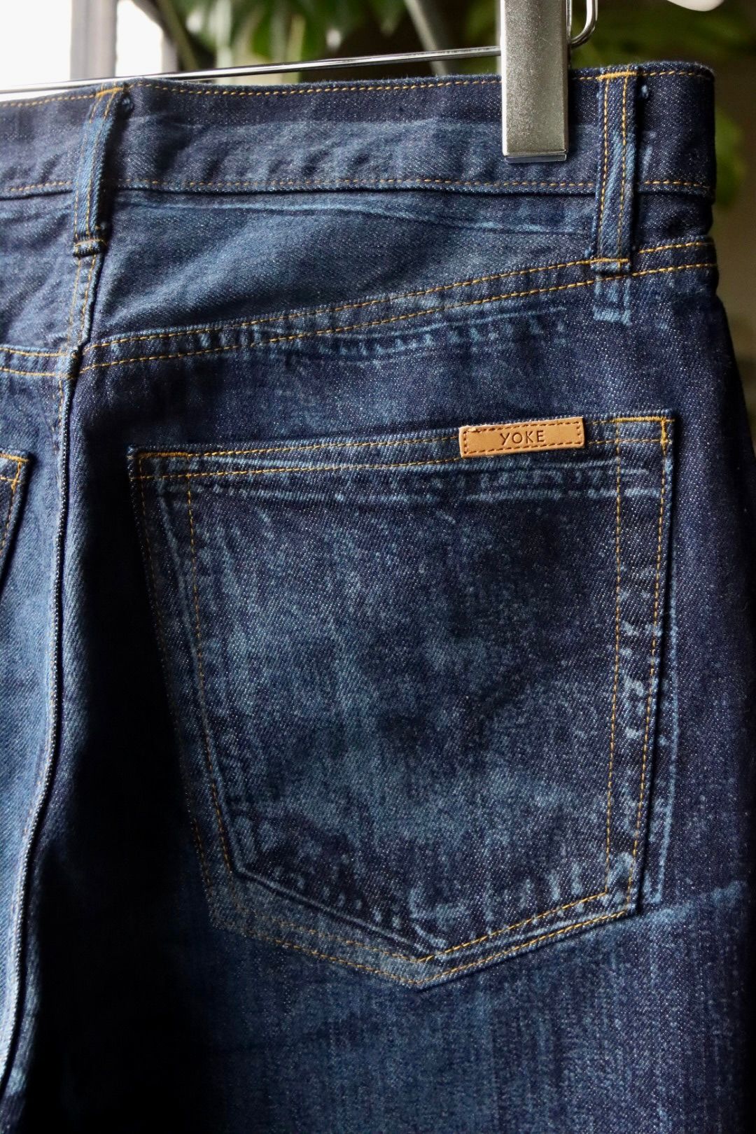 YOKE - ヨーク23SSデニム LASER PROCESSED 5P STRAIGHT DENIM