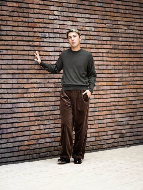 MARKAWARE CREW NECK JUMPER MARKスタイル