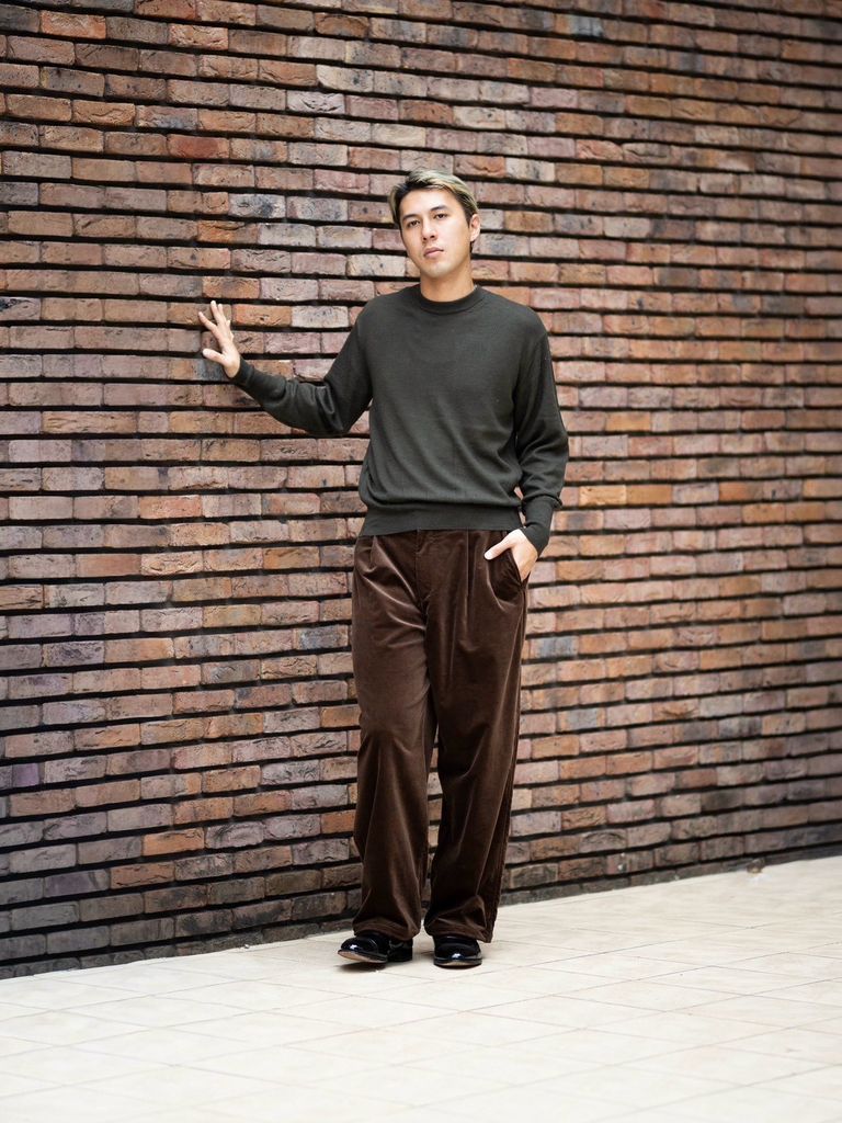 MARKAWARE CREW NECK JUMPER MARKスタイル