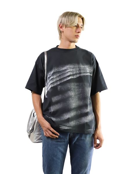 YOKE 24SS ABSTRACT PAINTED T-SHIRT Style 2024.6.9