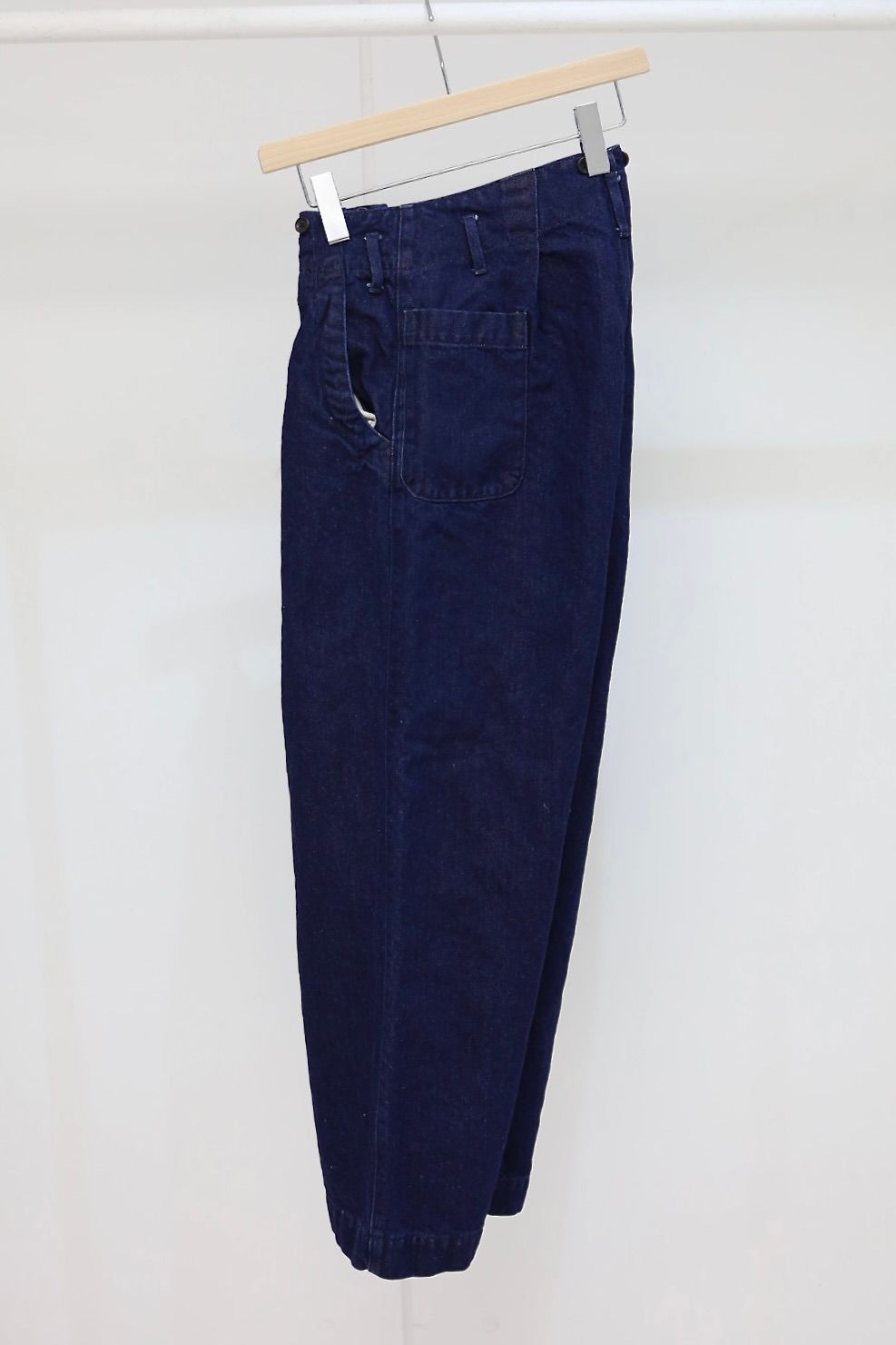 Gurank 26SS グランク コットンリネンデニムワークパンツ CL denim work pants (2620)INDIGO★新作発売！