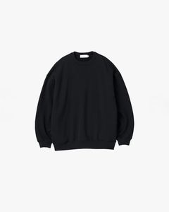 グラフペーパー AZUMA Terry Crew Neck Sweat(GU263-70248B)BLACK☆10月3日(土)発売！