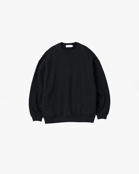 グラフペーパー AZUMA Terry Crew Neck Sweat(GU263-70248B)BLACK☆10月3日(土)発売！