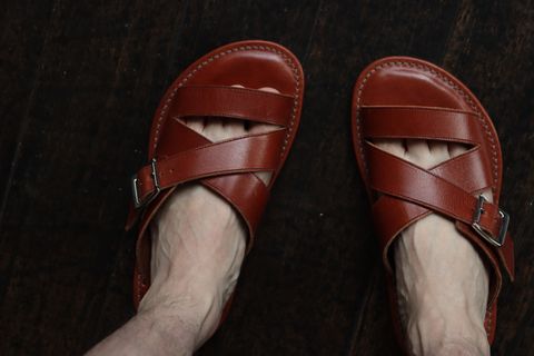 COMME des GARCONS HOMME 22SS リネン綿チェックシャツスタイル.2022.5.6.
