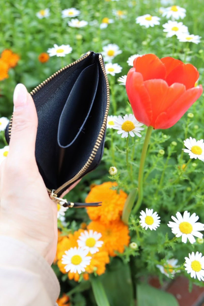 コムデギャルソン L字型ZIP財布(8Z-D003-051)BLACK☆4月11日再入荷！