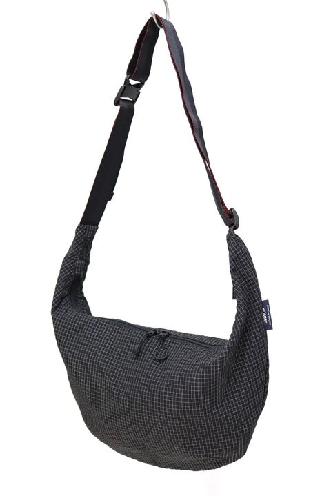 コムデギャルソンオム エステルグリッドショルダーバッグ(HQ-K202-051)BLACK x WHITE☆2月6日(金)発売！