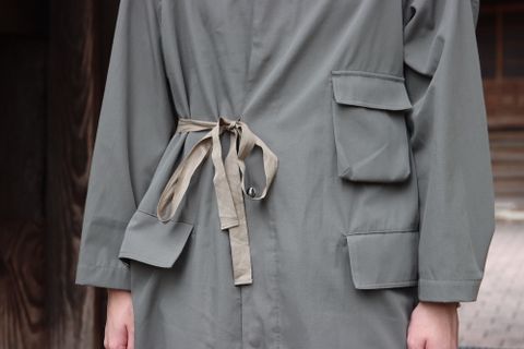 YOKE DESERT STORM OVERCOAT(YK21AW0239C) style.2021.9.13.