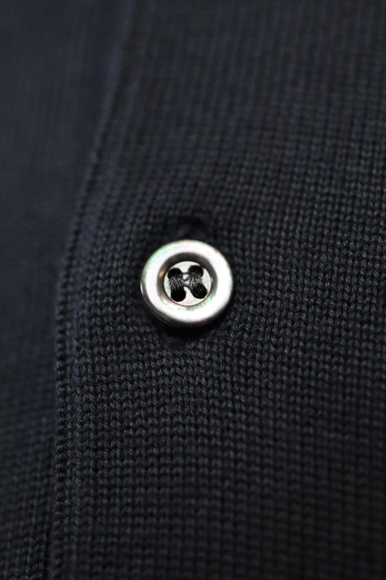 アプレッセ 2026 STYLE1 Cotton Knit S/S Polo Shirt(26SAP-03-02)BLACK☆3月7日(土)発売！