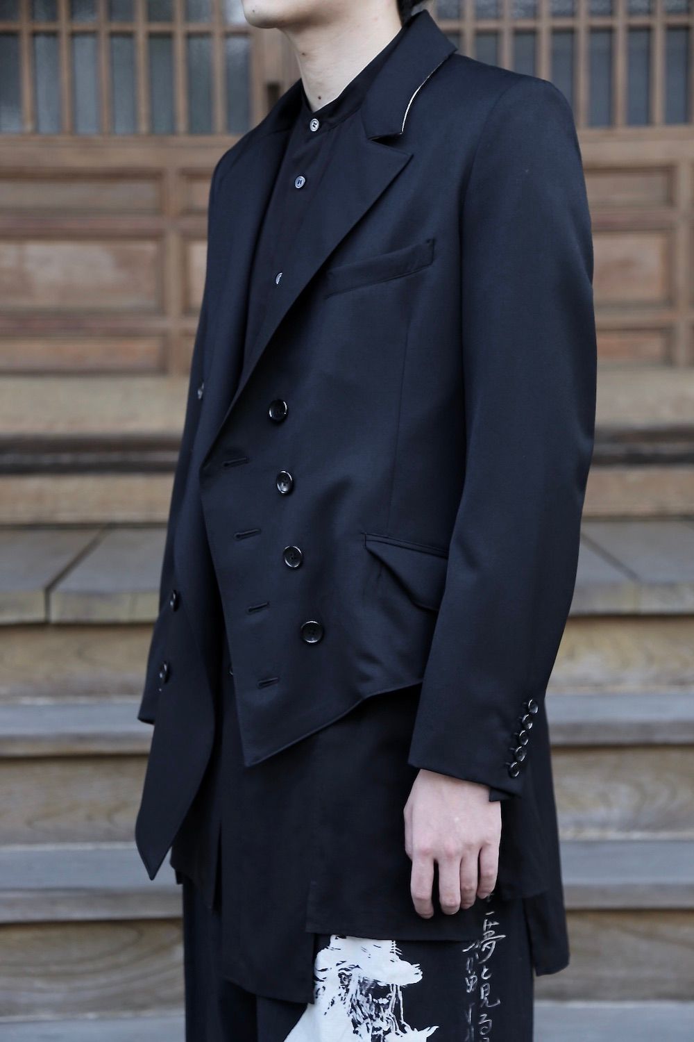 sulvam Gabardine double jacket style.2020.10.14.
