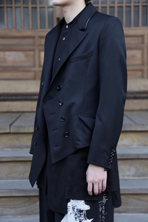 sulvam Gabardine double jacket style.2020.10.14.