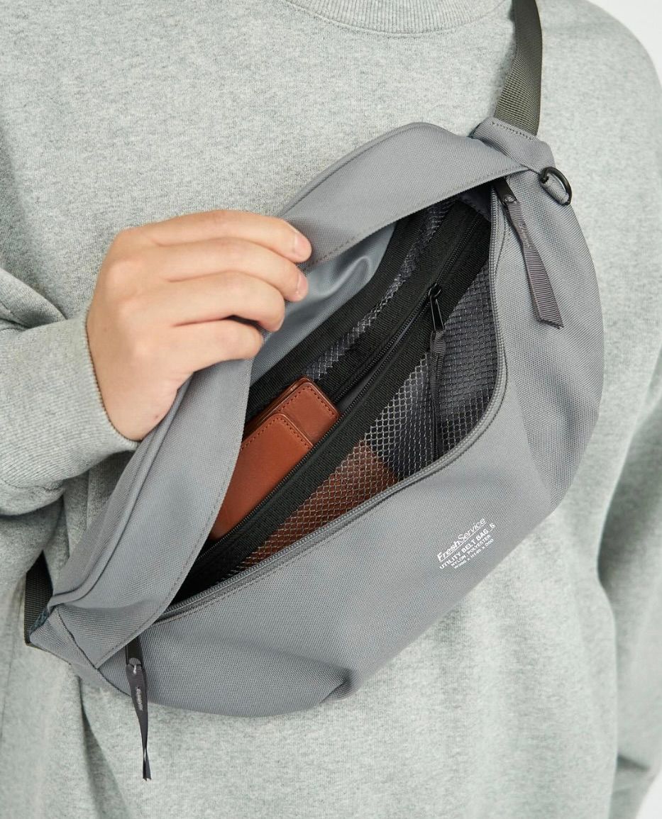 フレッシュサービスUTILITY BELT BAG_SMALL  (FSP244-90007) GRAY
