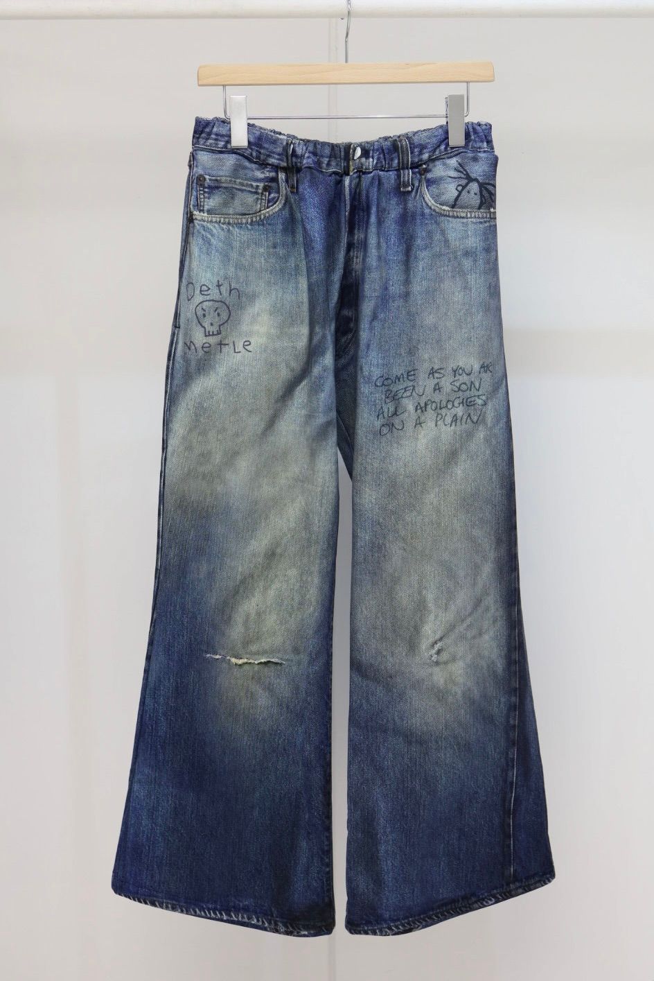 トーキングアバウト ジ アブストラクション 26SS フレアパンツ PRINT FLARE PT(26SS-PT-003)DENIM新作発売！