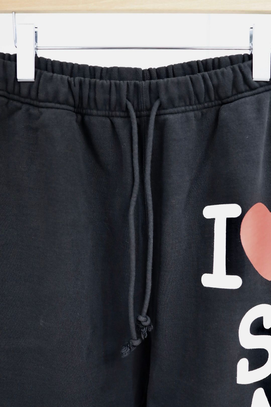 セントマイケル 26SS I LOVE SAINT SWEAT PANTS(SM-MK8-0000-062)BLACK★1月10日(土)発売！