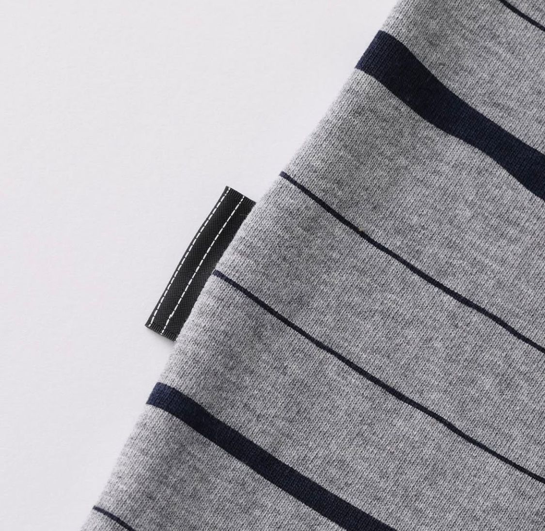 S.F.C 25SS エスエフシー HOODIE MIX SIDE STRIPE LS TEE (SFCSS25CS14) Grey-Navy☆1月25日(土)発売！