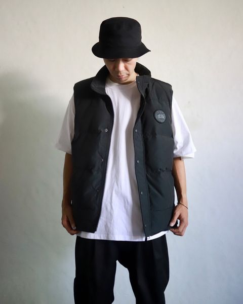 CANADA GOOSE 23AW GARSON VEST BLACK LABEL(4151MB) BLACKスタイル
