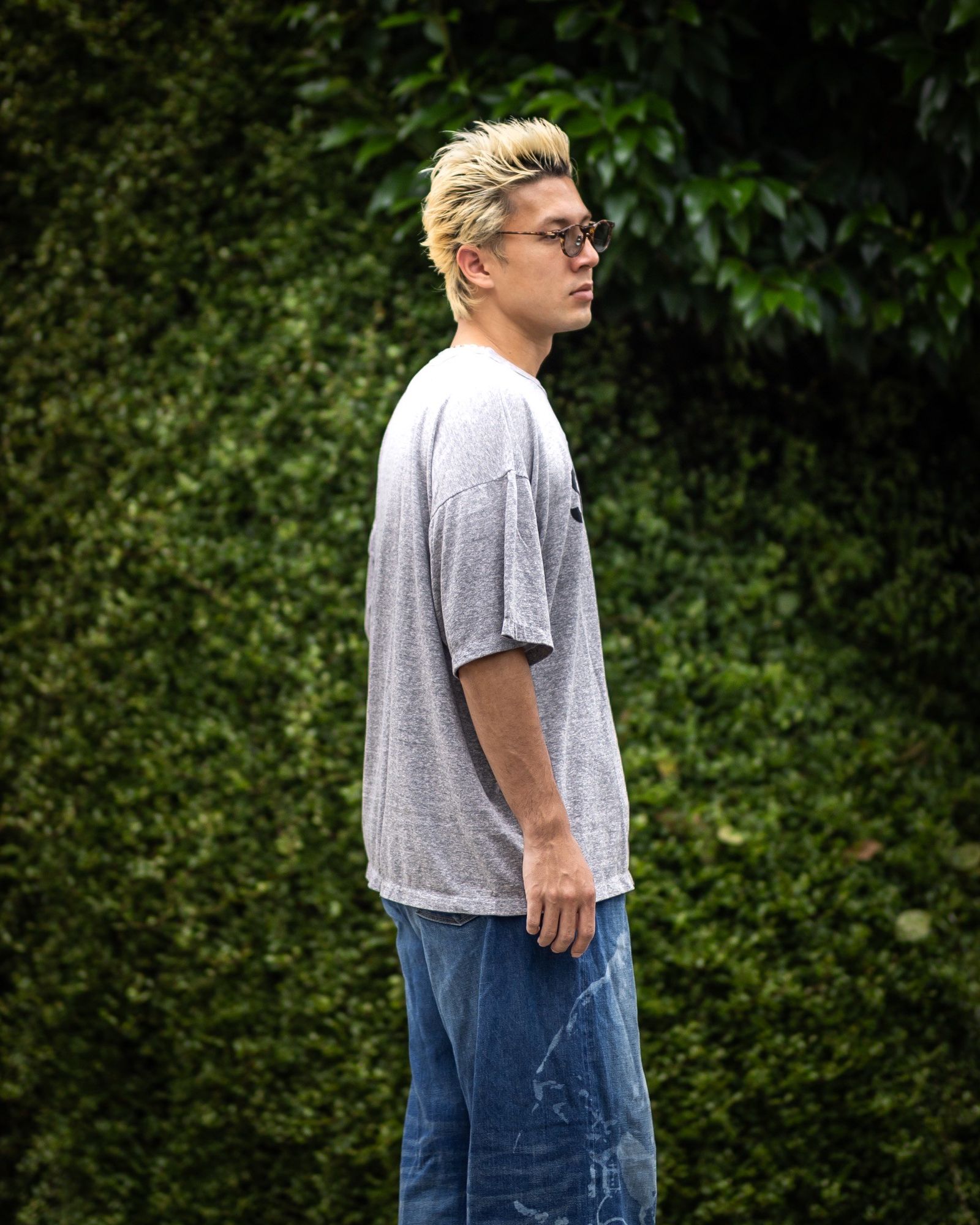 セントマイケル Tシャツ SAINT SS TEE(SM-HR8-0000-087)GRAY