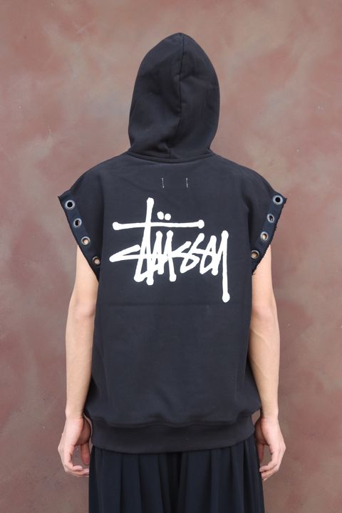 ジュンヤワタナベマン 24SS eYe JUNYA WATANABE MAN×STUSSYコラボフーディー style 2024.3.14