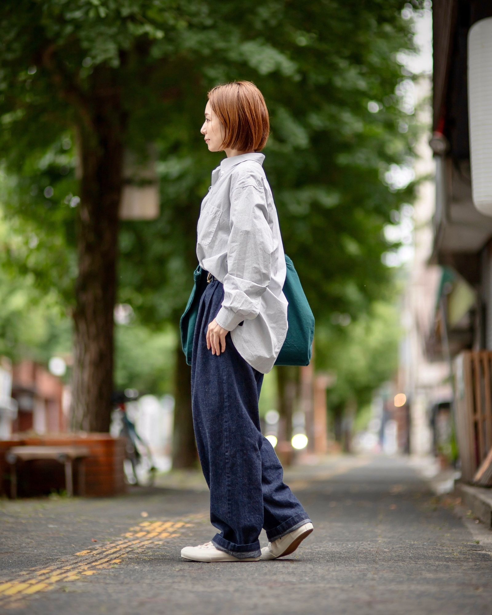A.PRESSE British Vintage B.D Shirt&Type.1 Denim Trouseres style 2024.06.22