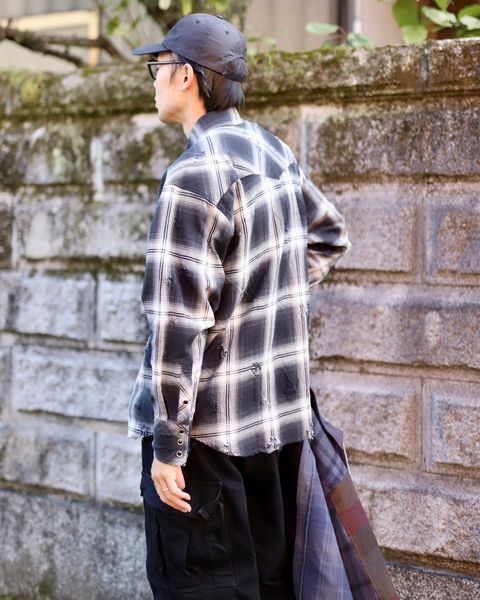RAFUラフ23AW リメイクジャケット Remake Jacketスタイル
