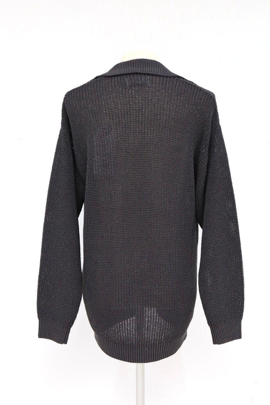 グラフペーパー Women's 26SS  Coiled Wool Nyion Skipper Knit(GL261-80436)CHARCOAL☆2月28日(土)発売！