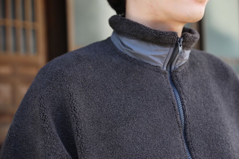 Graphpaper 新作Wool Boa Zip-Up Blouson style.2020.9.27