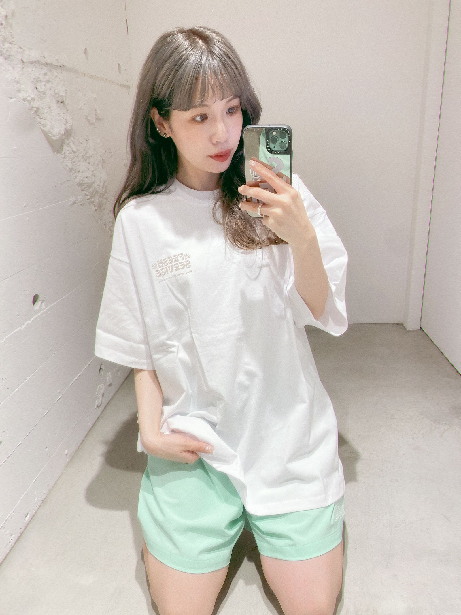 FreshServiceより、新作CORPORATE PRINTED S/S TEE ‘‘ON LINES" style.2024.4.19