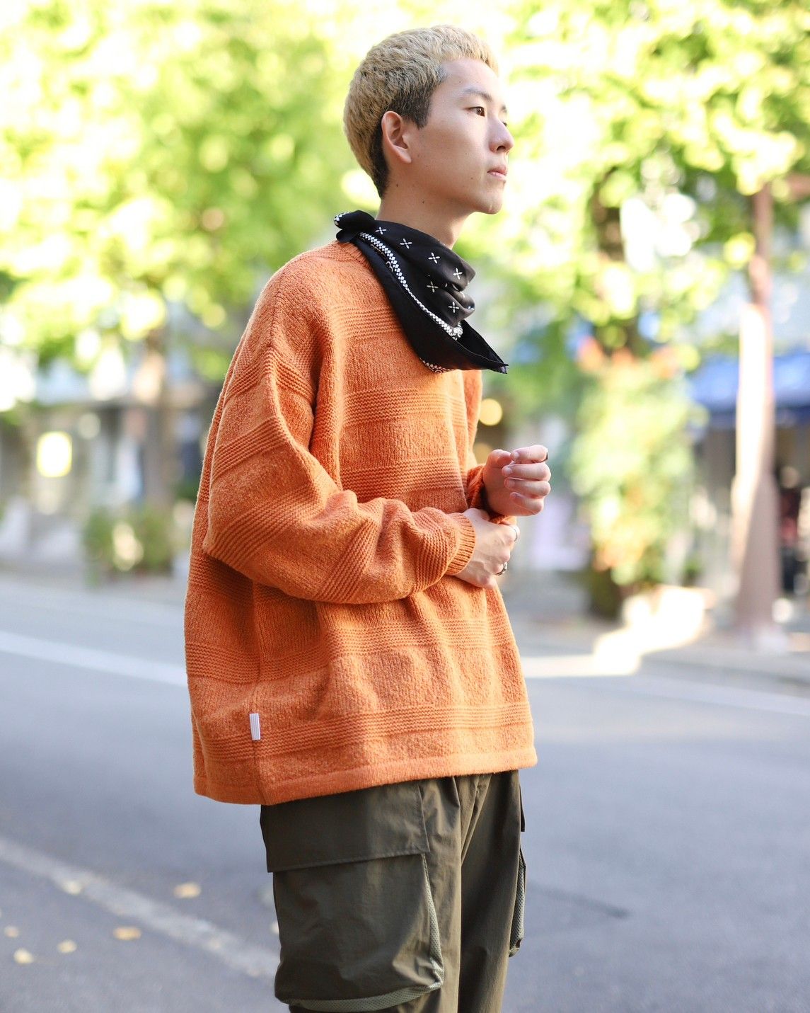 STRIPES FOR CREATIVE FW23 SUPER WIDE CARGO PANTSスタイル STRIPES FOR CREATIVE FW23 SUPER WIDE CARGO PANTSスタイル