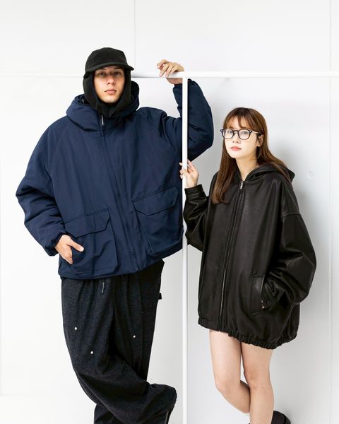 S.F.C 25FW新作 LEATHER HOODIE JACKET style.2025.11.21