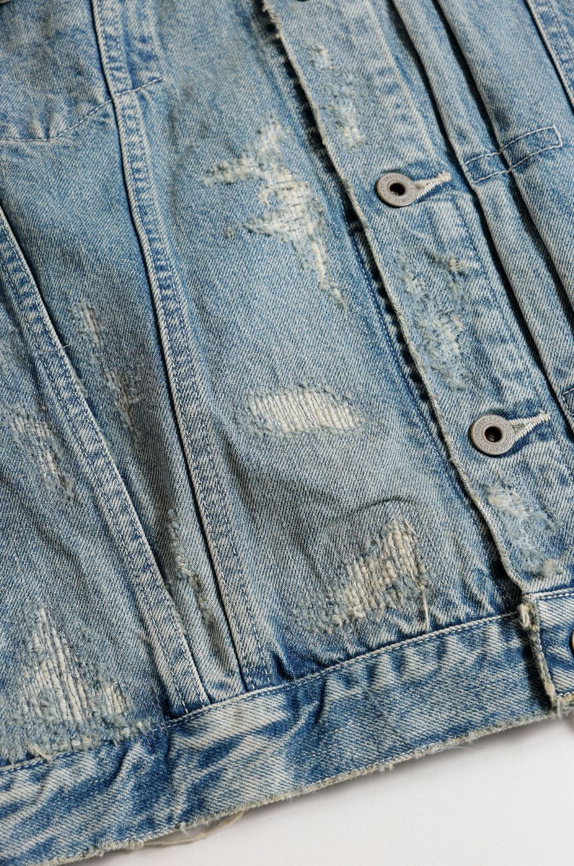 ファンダメンタル デニムジャケット DENIM JACKET 7YR WASH (FA25-JK13H)INDIGO