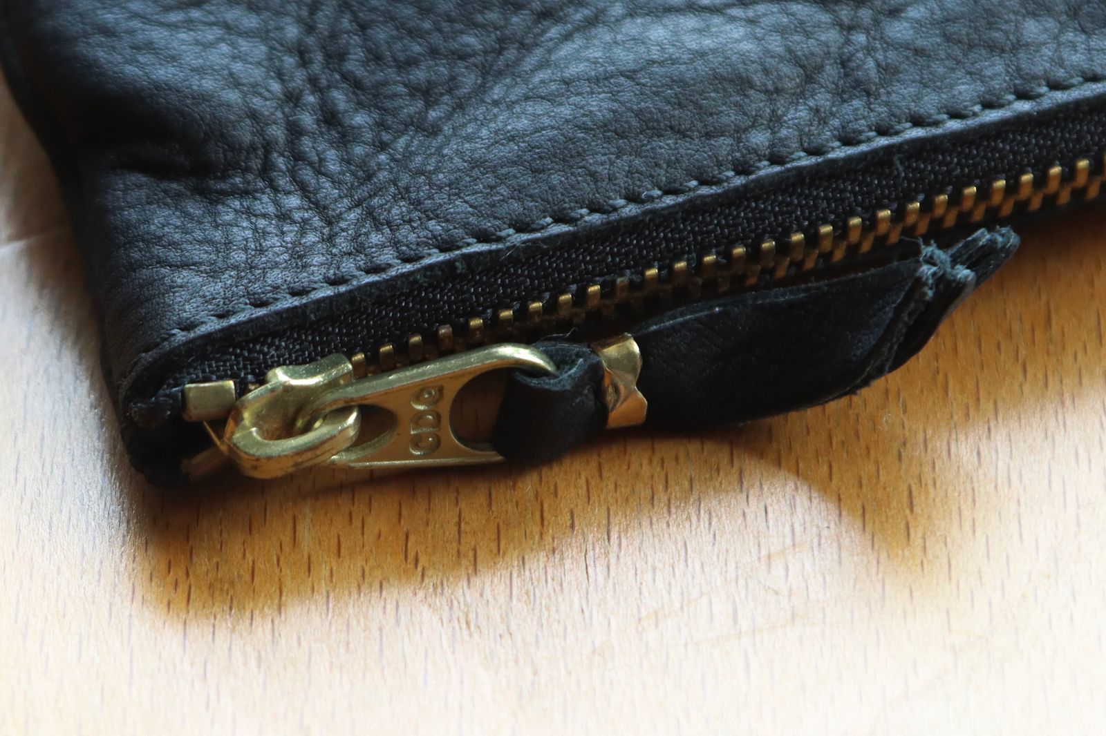 コムデギャルソン 財布WASHED WALLET(SA3100WW)BLACK☆7月10日発売！