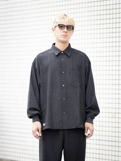 フレッシュサービス 26AW PRESWARM® RIBBED CUFF SHIRT(FSC263-50052)HOUNDSTOOTH☆9月26日(土)新作発売！