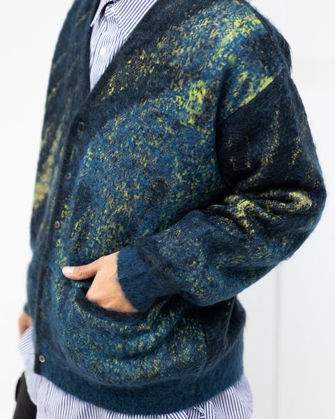 YOKE Abstract Jaquard Mohair Cardigan 11月29日(土)新作発売！