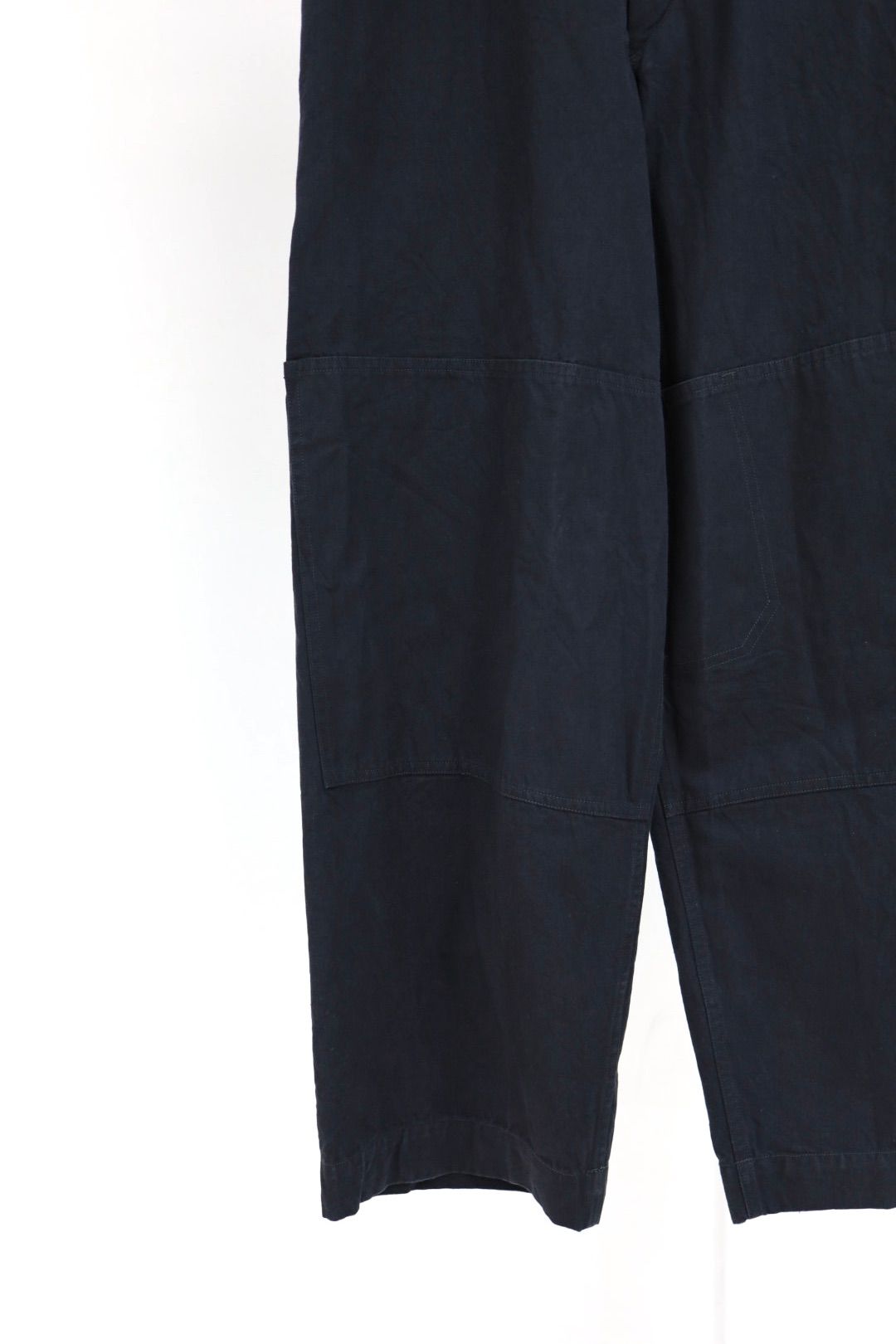 ブラームス 26SS Twist Gabardine Work Pants (BHS26S022)BlackNavy
