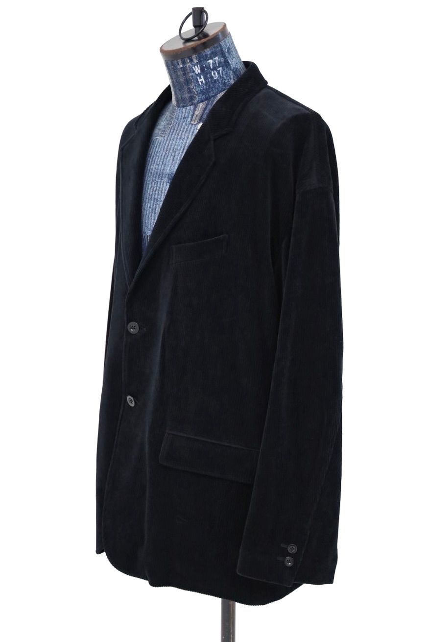 グラフペーパー Soft Knit Corduroy Jacket(GM263-20110B)BLACK☆9月5日(土)発売！