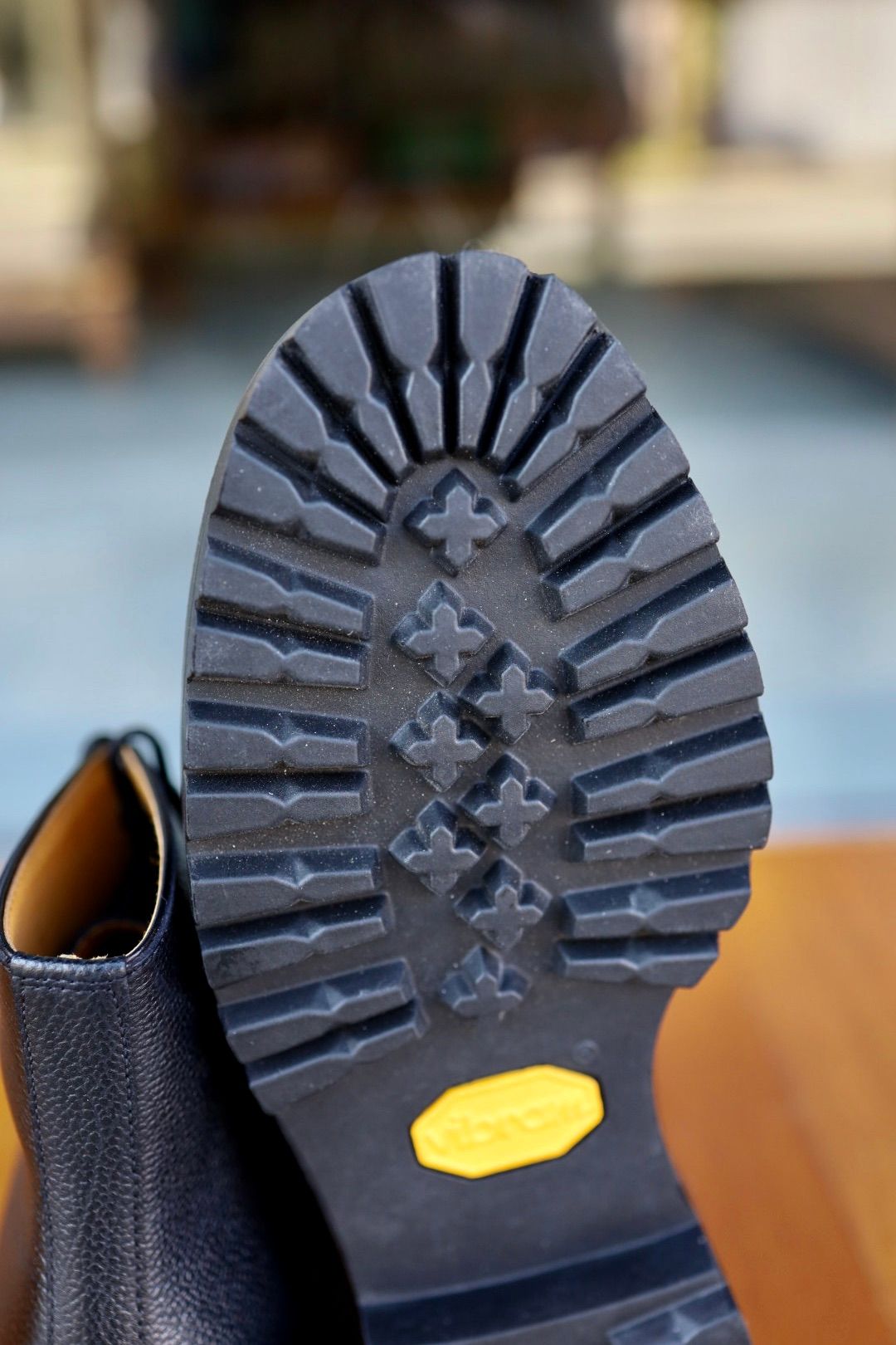 FOOTWORKSフットワークス レースアップブーツ WOMENS Lace-up shoes in grain leather(F03-0002_W)BLACK☆新作発売！