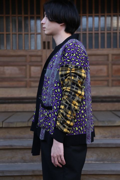 KIDILL×rurumu Drawcord Knit Cardigan style.2021.1.17