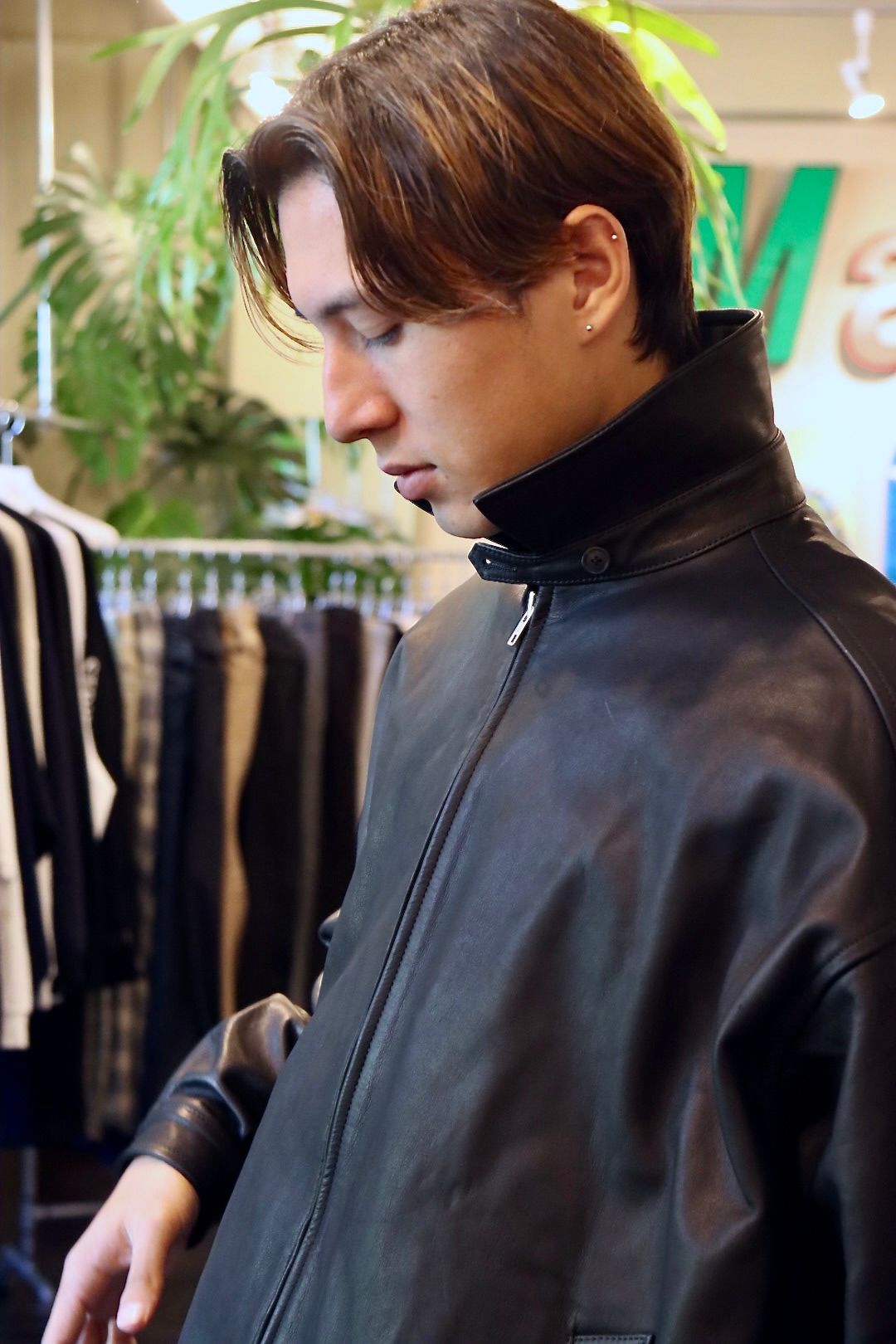 S.F.C 23FW LEATHER BIG JACKETスタイル | 3823 | mark