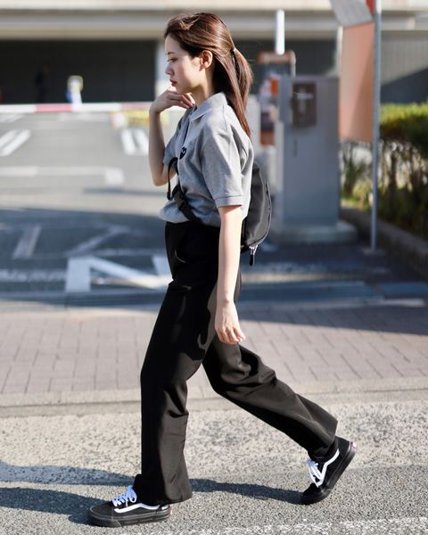 PLAY COMME des GARCONS POLOシャツstyle.2023.4.12