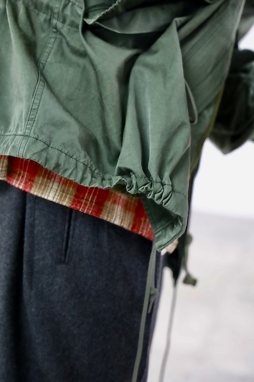 アプレッセ 2026 STYLE1 Vintage Silk Hoodie Jacket (26SAP-01-24)SAGE☆1月24日(土)発売！