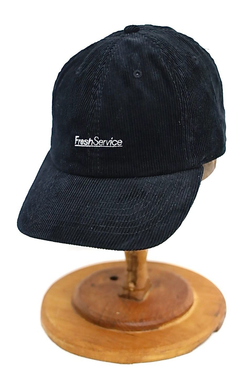 フレッシュサービス  CORDUROY CORPORATE CAP(FSP263-90220B)BLACK☆9月5日(土)新作発売！