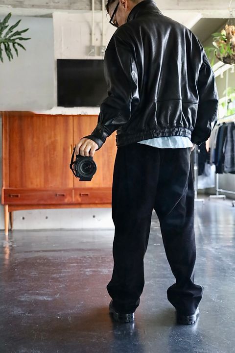 YOKE LEATHER FLIGHT JACKETスタイル2025.9.6.