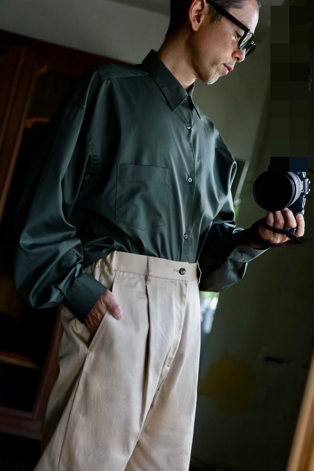 グラフペーパー  25AW Westpoint Chino Wide Straight Trousers(GM253-40150B)BEIGE☆8月16日(土)発売！