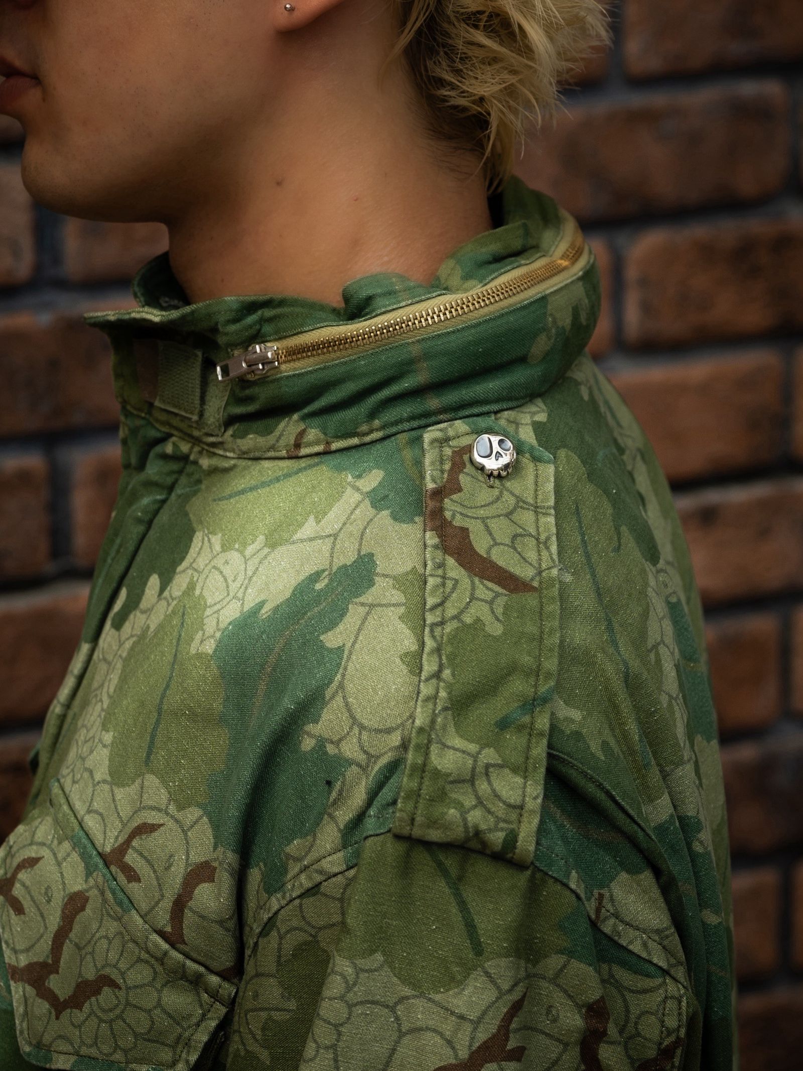 mononoke・made M65 JACKET MARKスタイル
