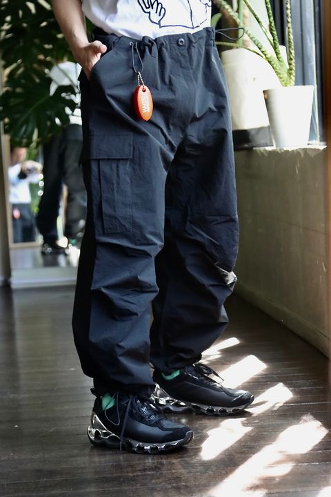 SEDAN ALL-PURPOSE FW23 Big Cargo Pants"Black"スタイル