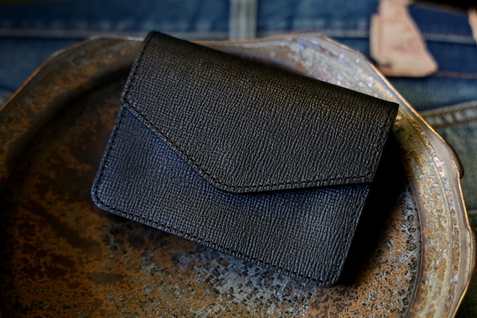エンダースキーマ 財布 flap billfold(wt-rc-fbf)black☆8月9日(土)発売！