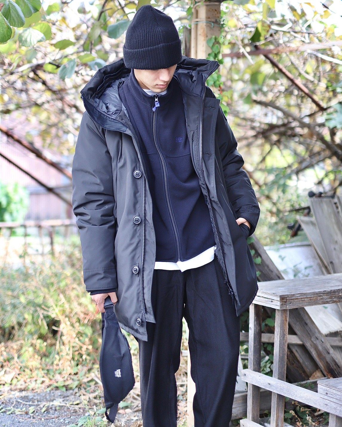 CANADA GOOSE カナダグース23AW Chateau Parka BLACK LABELスタイル