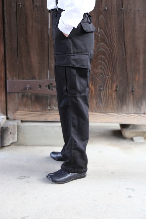 COMME des GARCONS HOMME エステルツイルカーゴパンツ製品染(HG-P004-051) style 2021.02.07.
