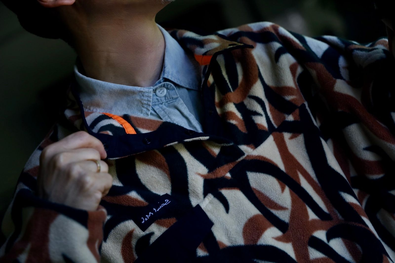 セントマイケル24AW FLEECE PLOVR (SM-YS1-0000-061)CAMO