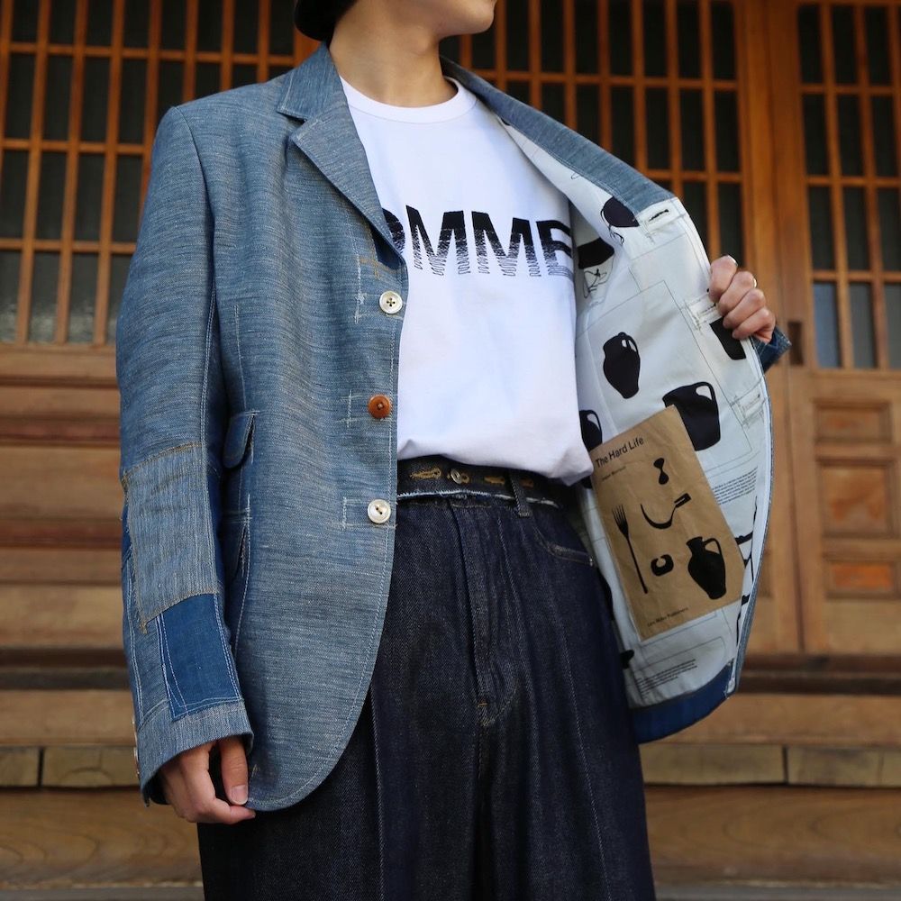 JUNYA WATANABE COMME des GARCONS MAN 綿リネンデニムジャケット(WG ...