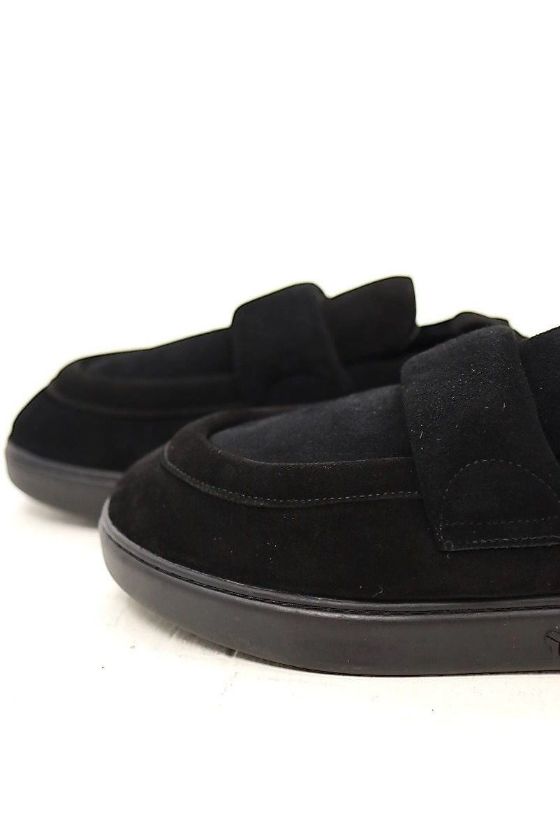 グラフペーパー foot the coacher for GP SUEDE SOFT-PAD LOAFER(GM263-90699)BLACK☆10月10日(土)発売！